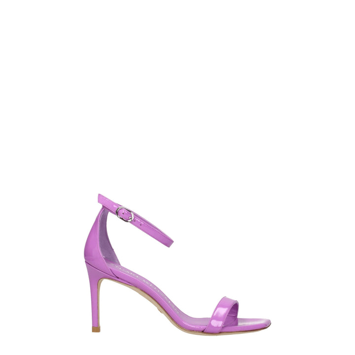 Purple Leather Sandal