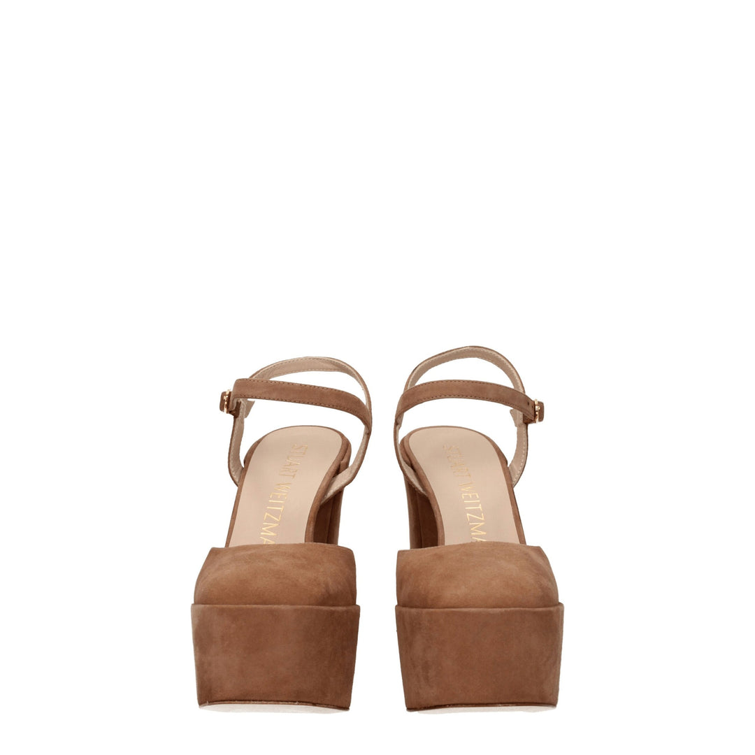 Beige Leather Sandal