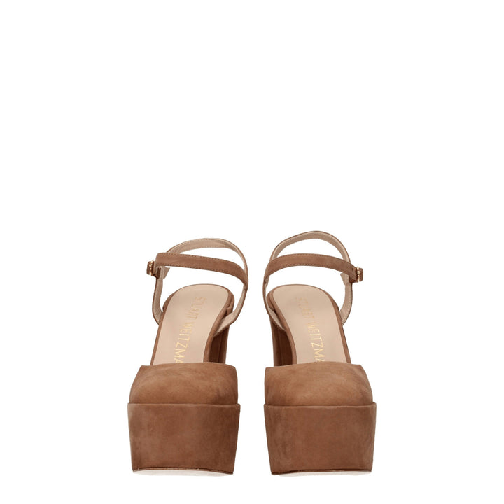 Beige Leather Sandal