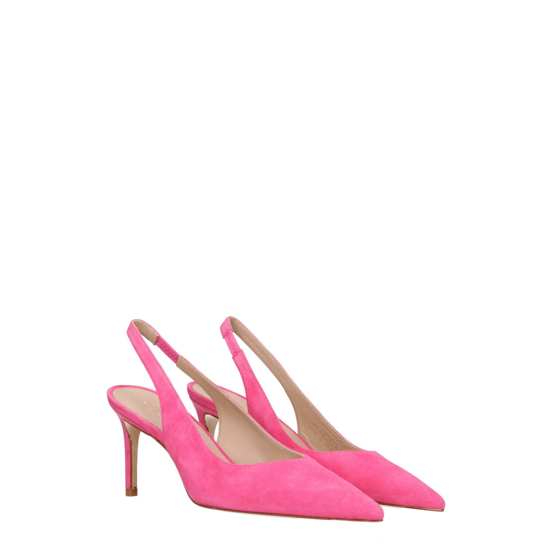 Pink Leather Sandal