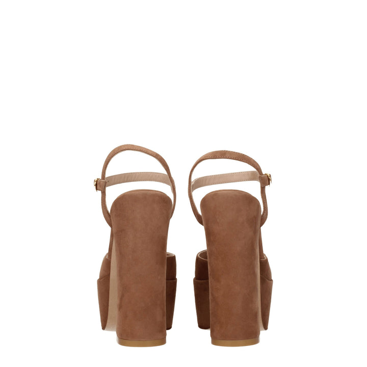 Beige Leather Sandal