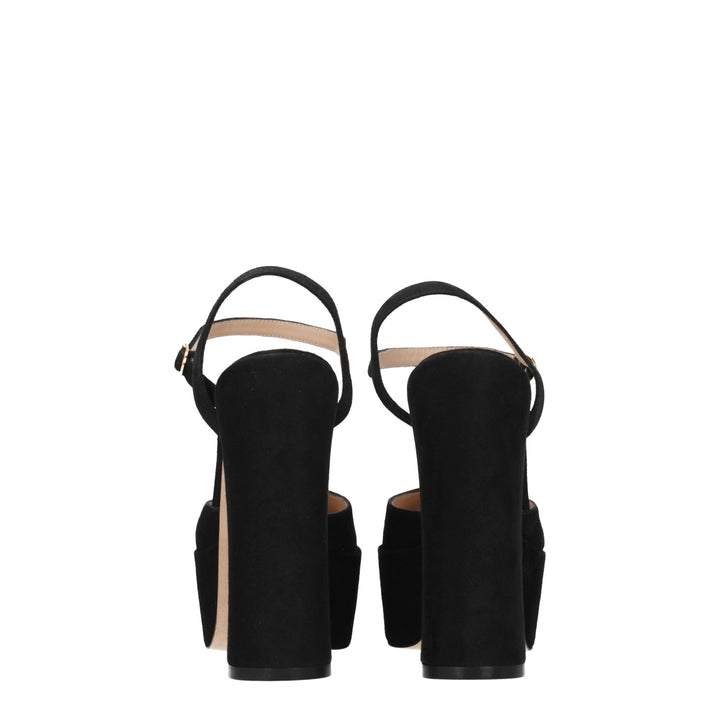 Black Leather Sandal