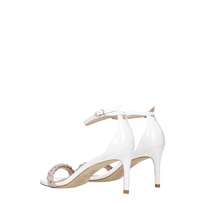 White Leather Sandal