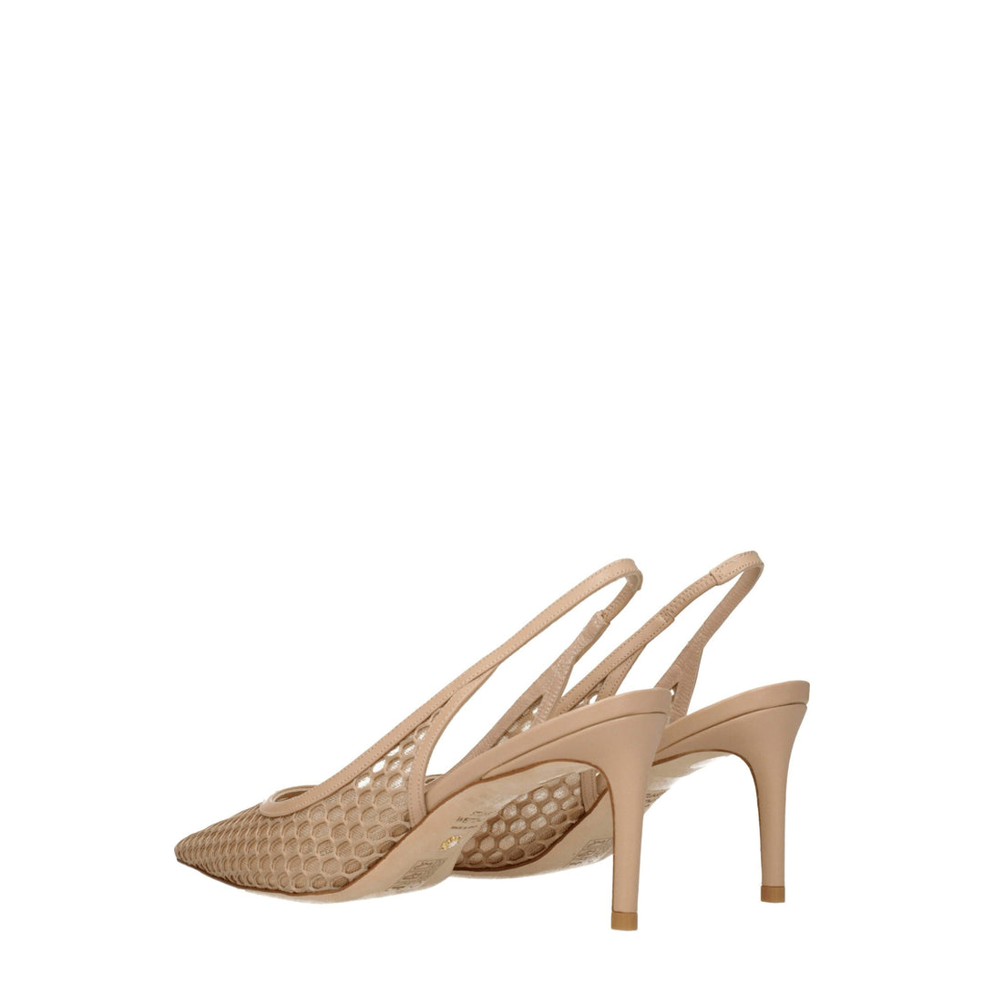 Beige Leather Sandal