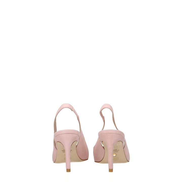 Pink Leather Sandal