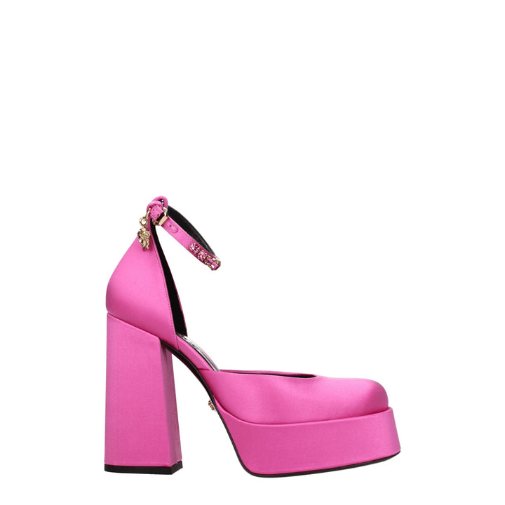 Pink Satin Sandal