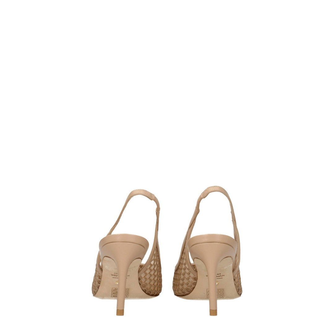 Beige Leather Sandal