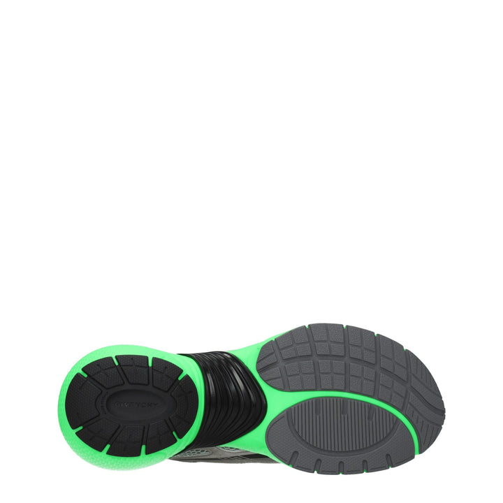 Gray Fabric Sneakers