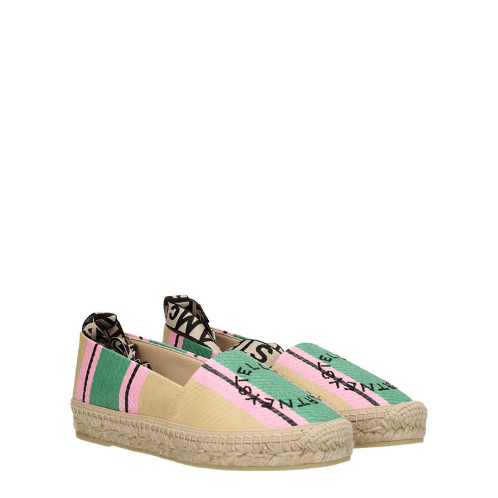 Multicolor Fabric Espadrille