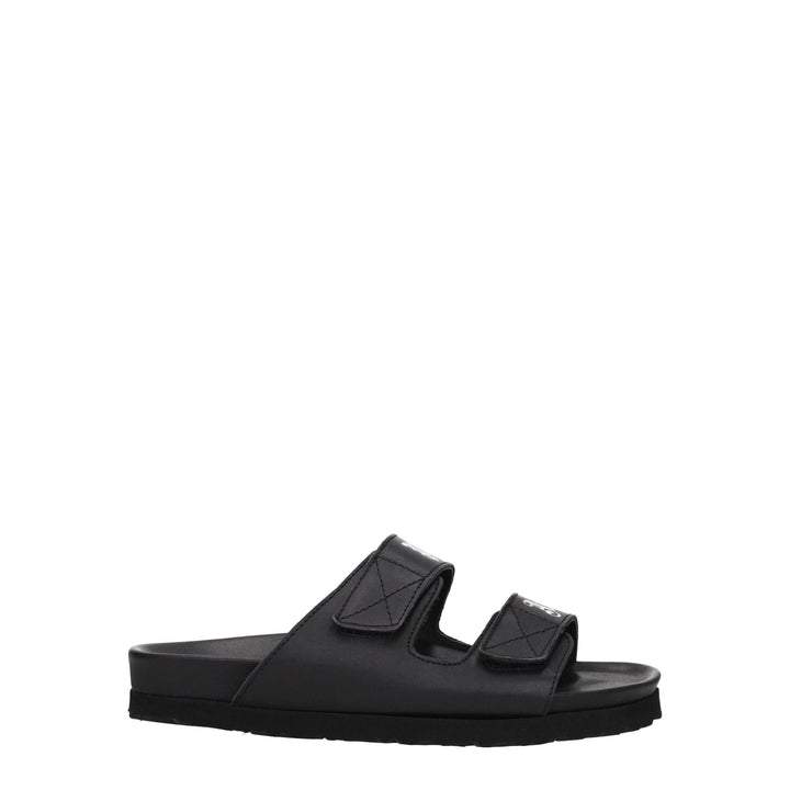 Black Leather Sandal