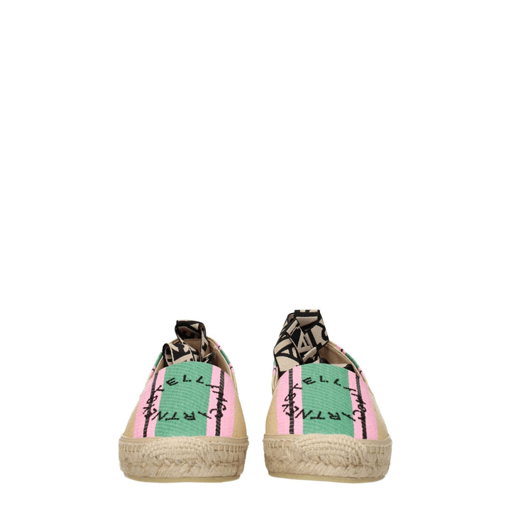Multicolor Fabric Espadrille