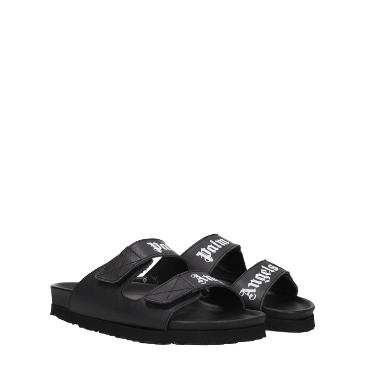 Black Leather Sandal