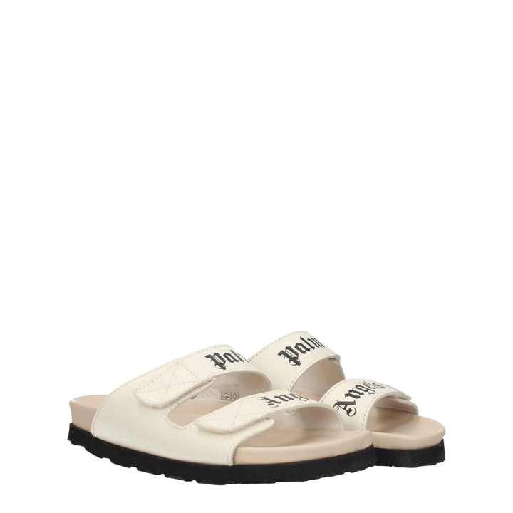 Beige Leather Sandal
