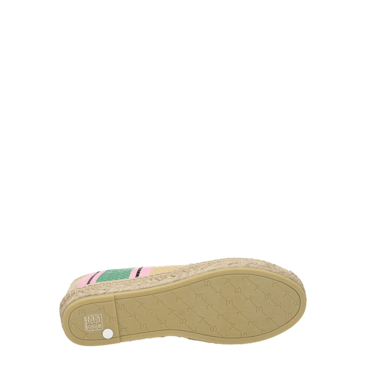 Multicolor Fabric Espadrille