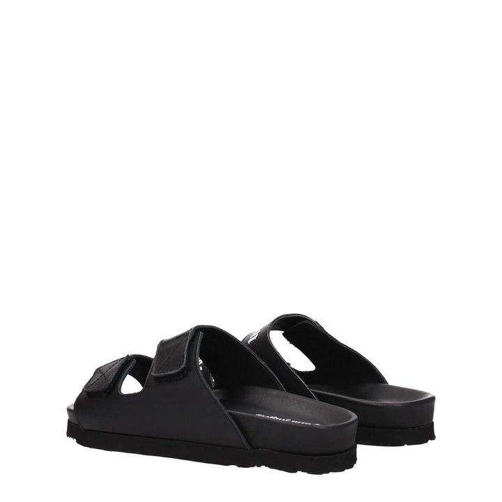 Black Leather Sandal