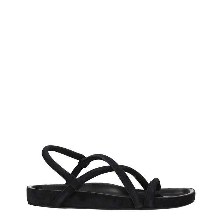 Black Leather Sandal