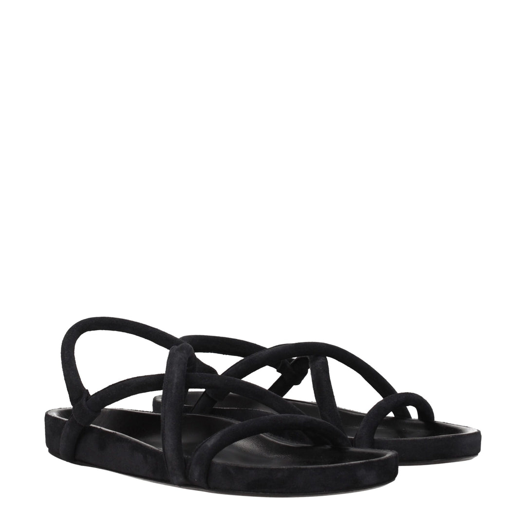 Black Leather Sandal