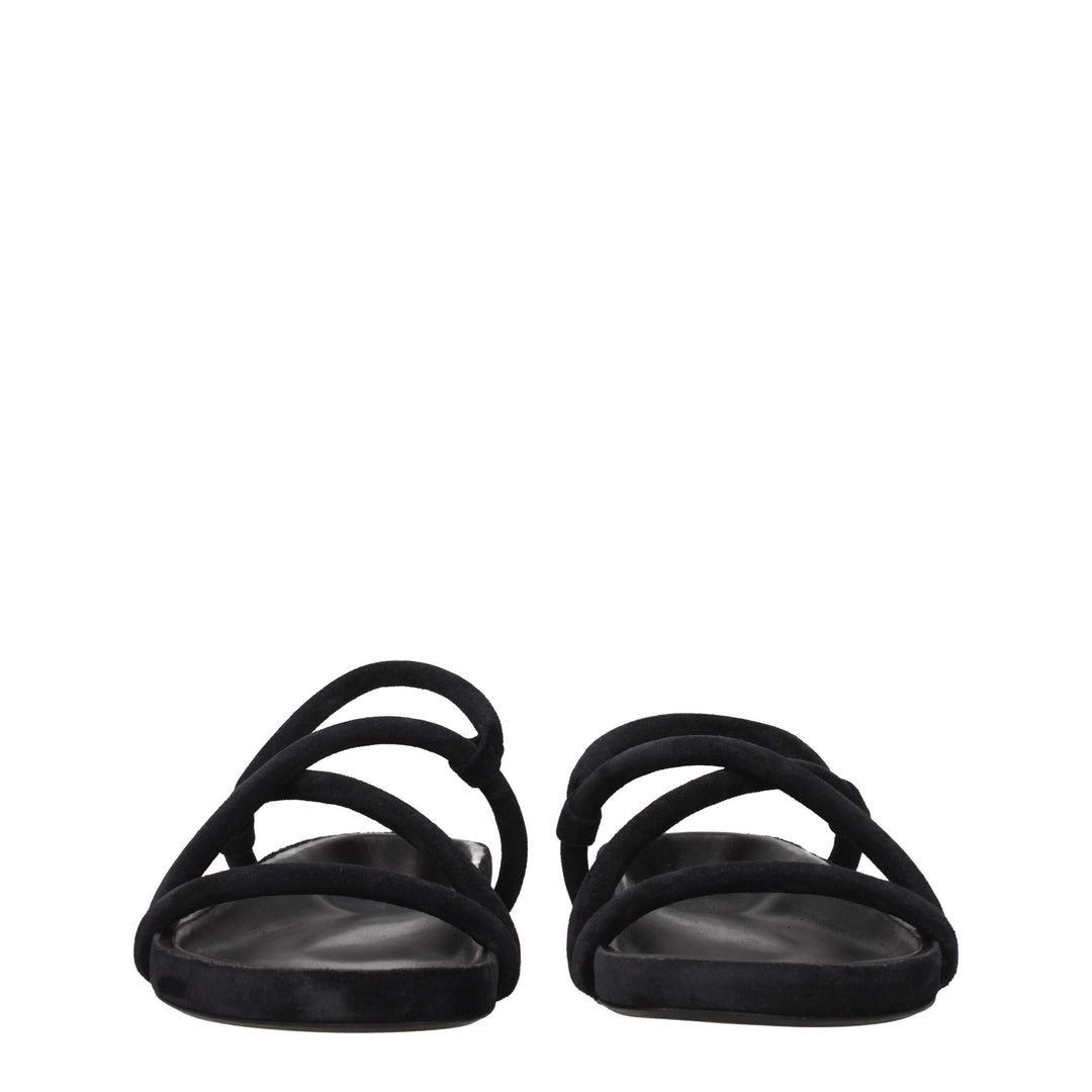 Black Leather Sandal