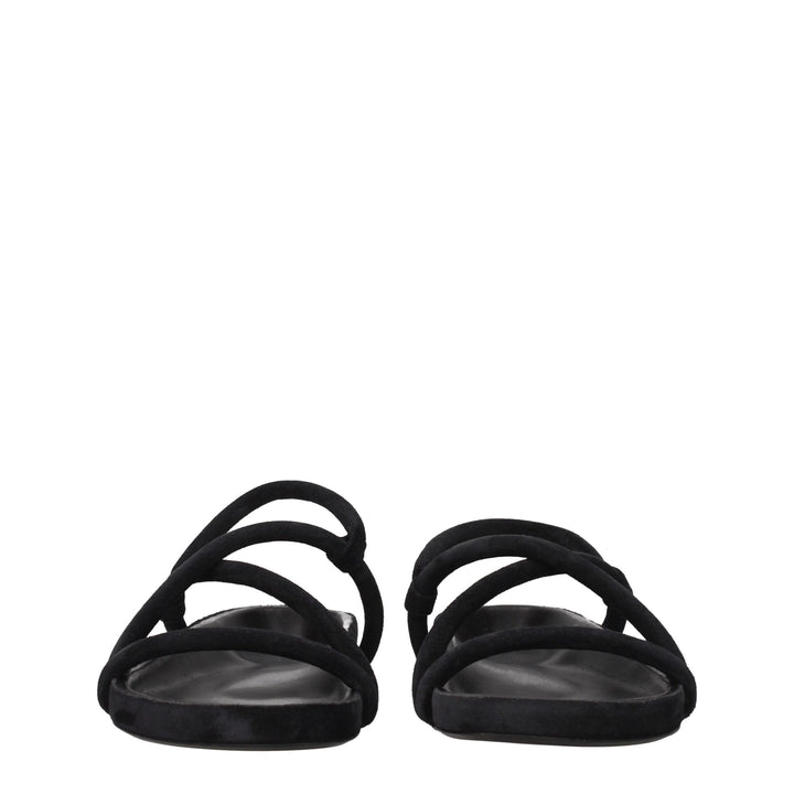 Black Leather Sandal