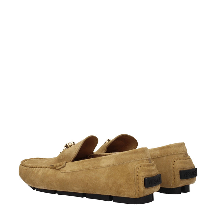 Beige Leather Loafer