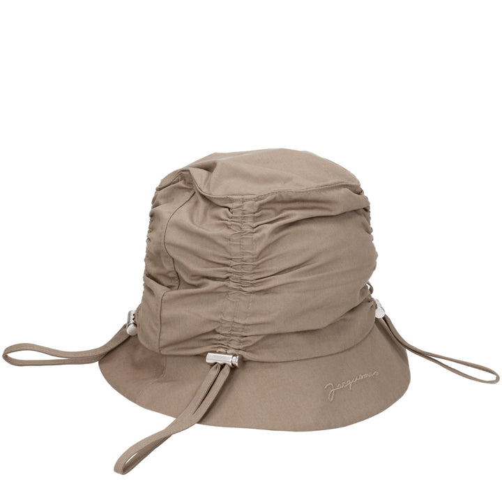 Beige Cotton Hat