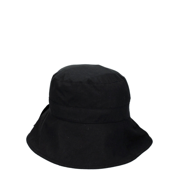 Black Cotton Hat