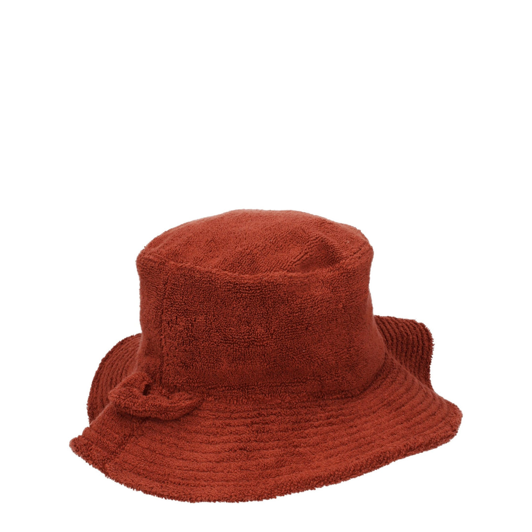 Brown Cotton Hat