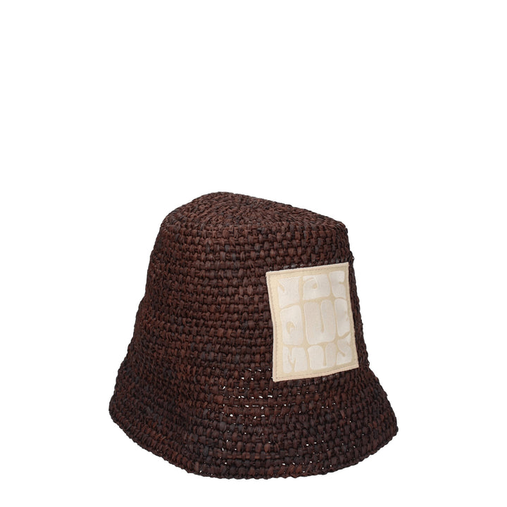 Brown Raffia Hat