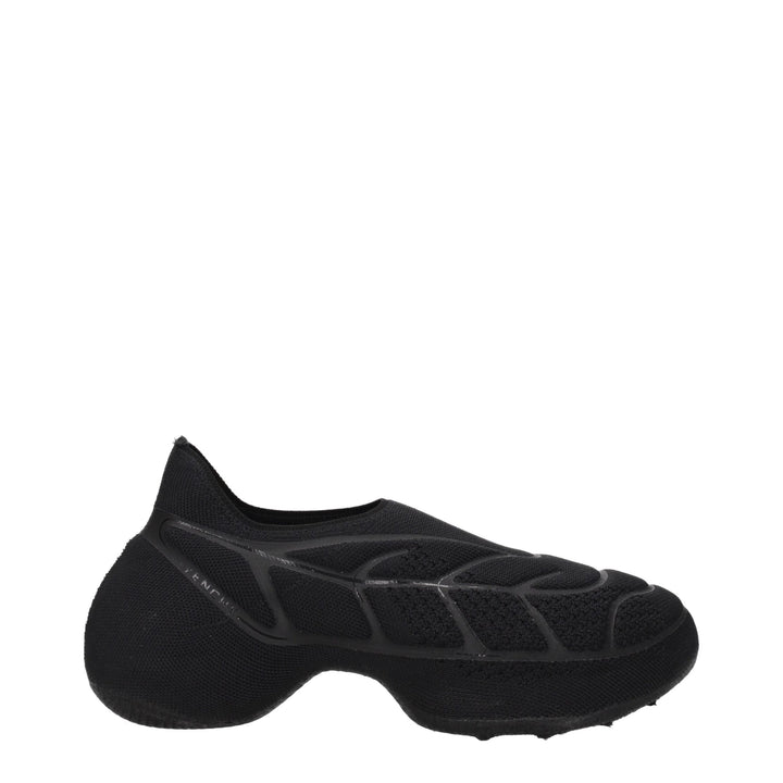 Black Fabric Slip-On Loafer
