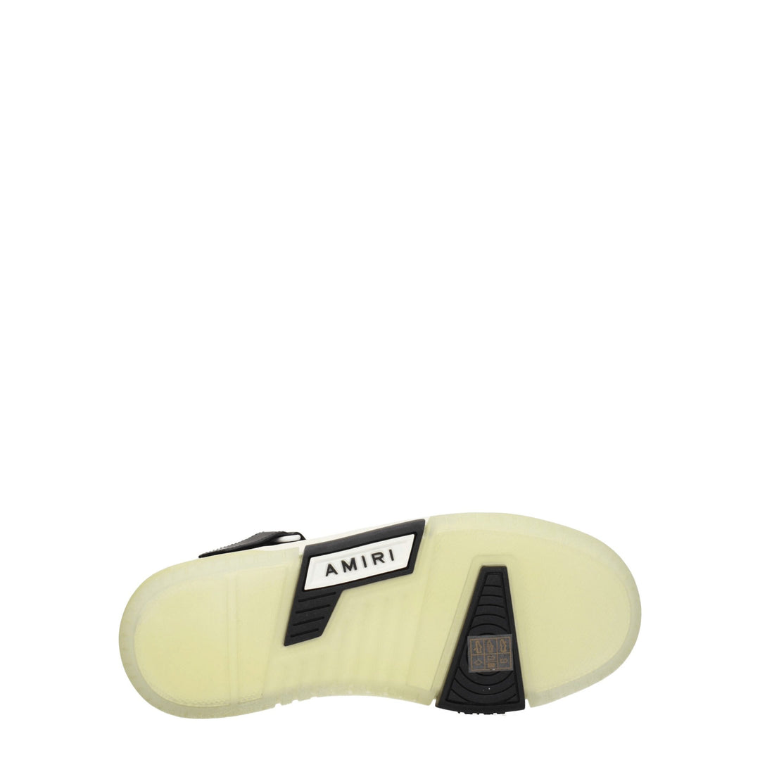 Black Leather Sneakers