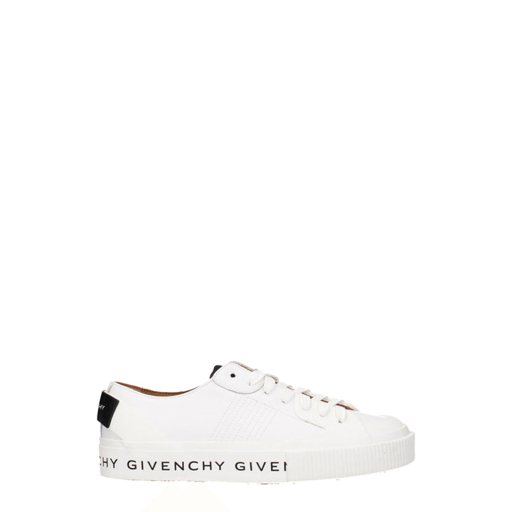 White Leather Sneakers