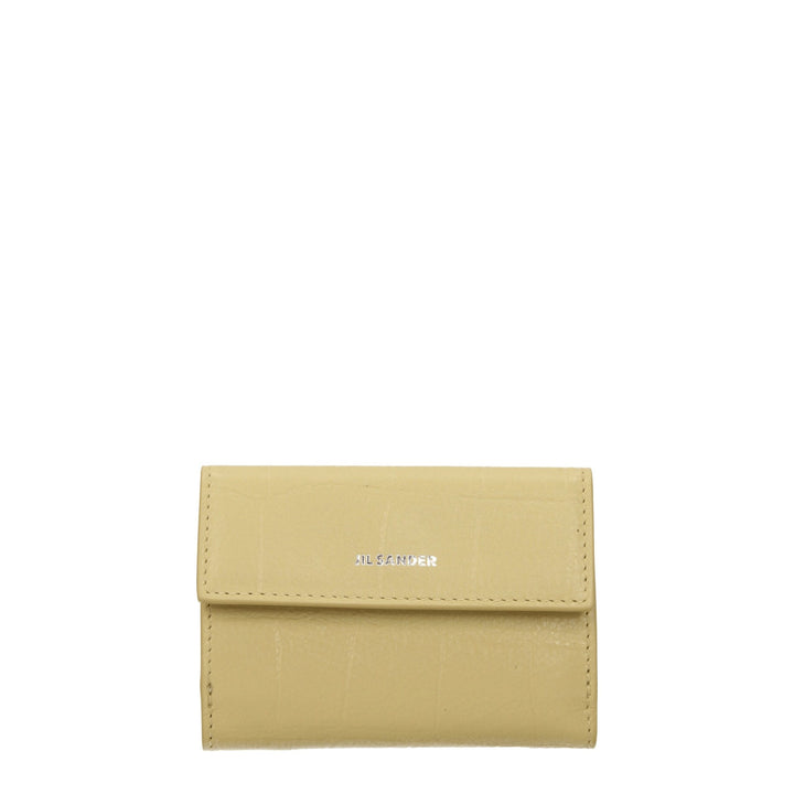 Yellow Leather Wallet
