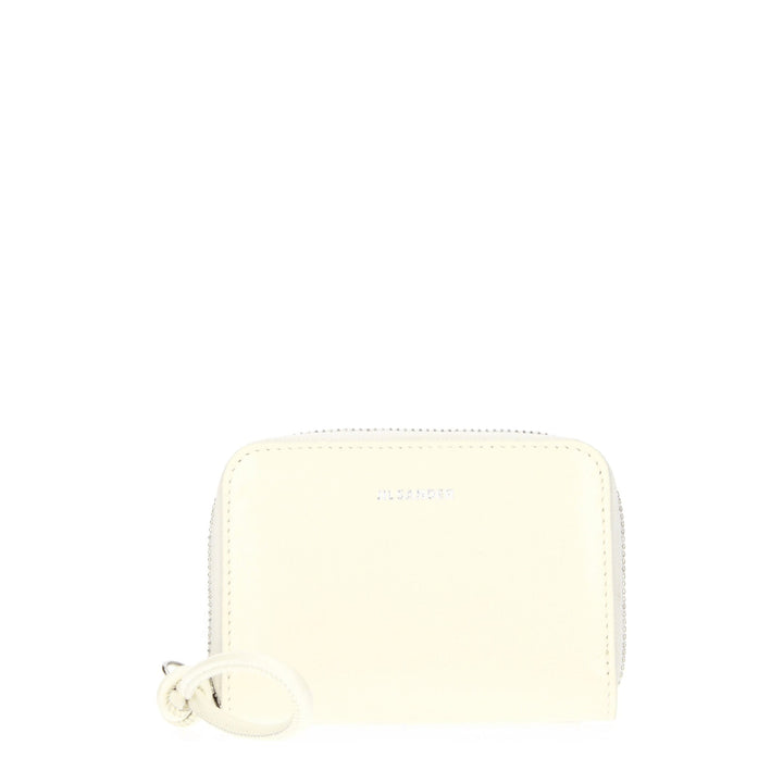 Beige Leather Wallet