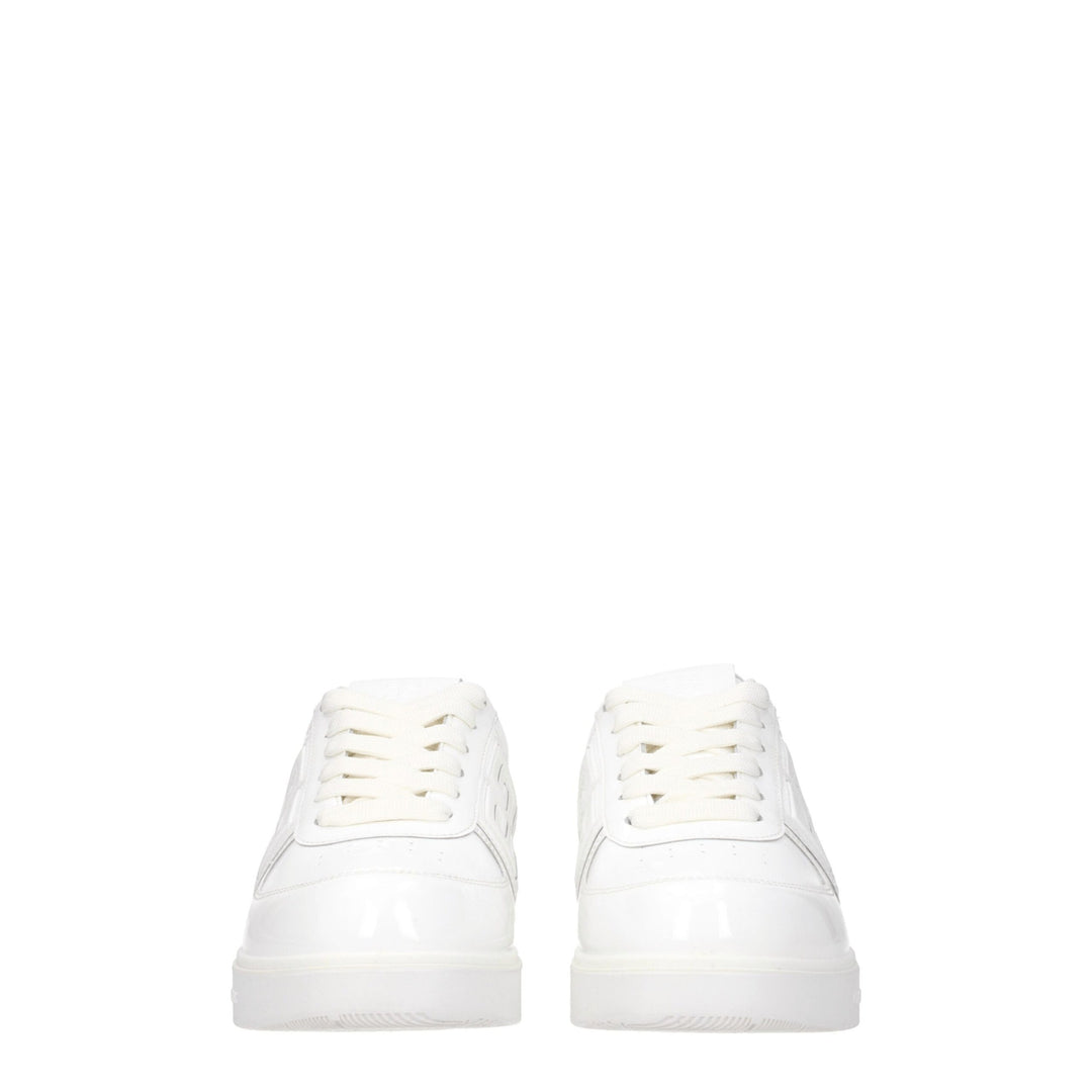 White Leather Sneakers