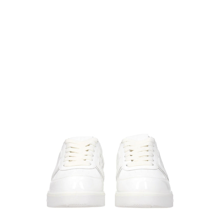 White Leather Sneakers