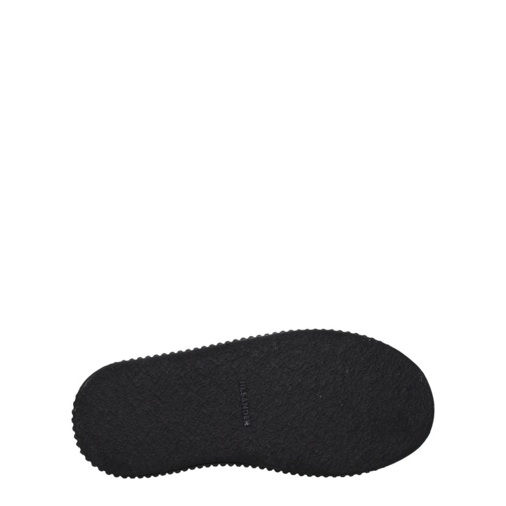 Black Fabric Sneakers