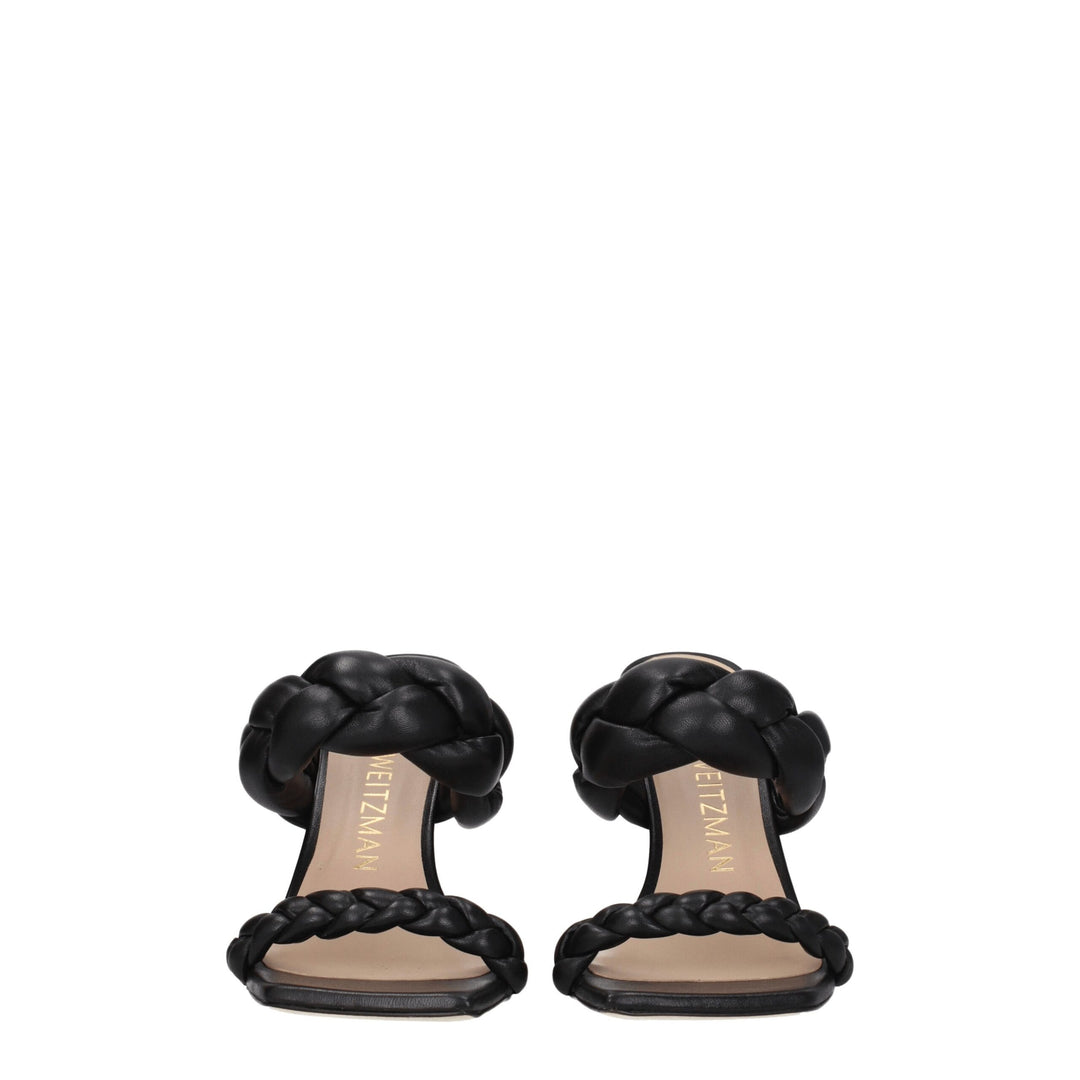 Black Leather Sandal