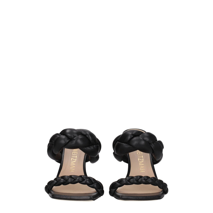 Black Leather Sandal