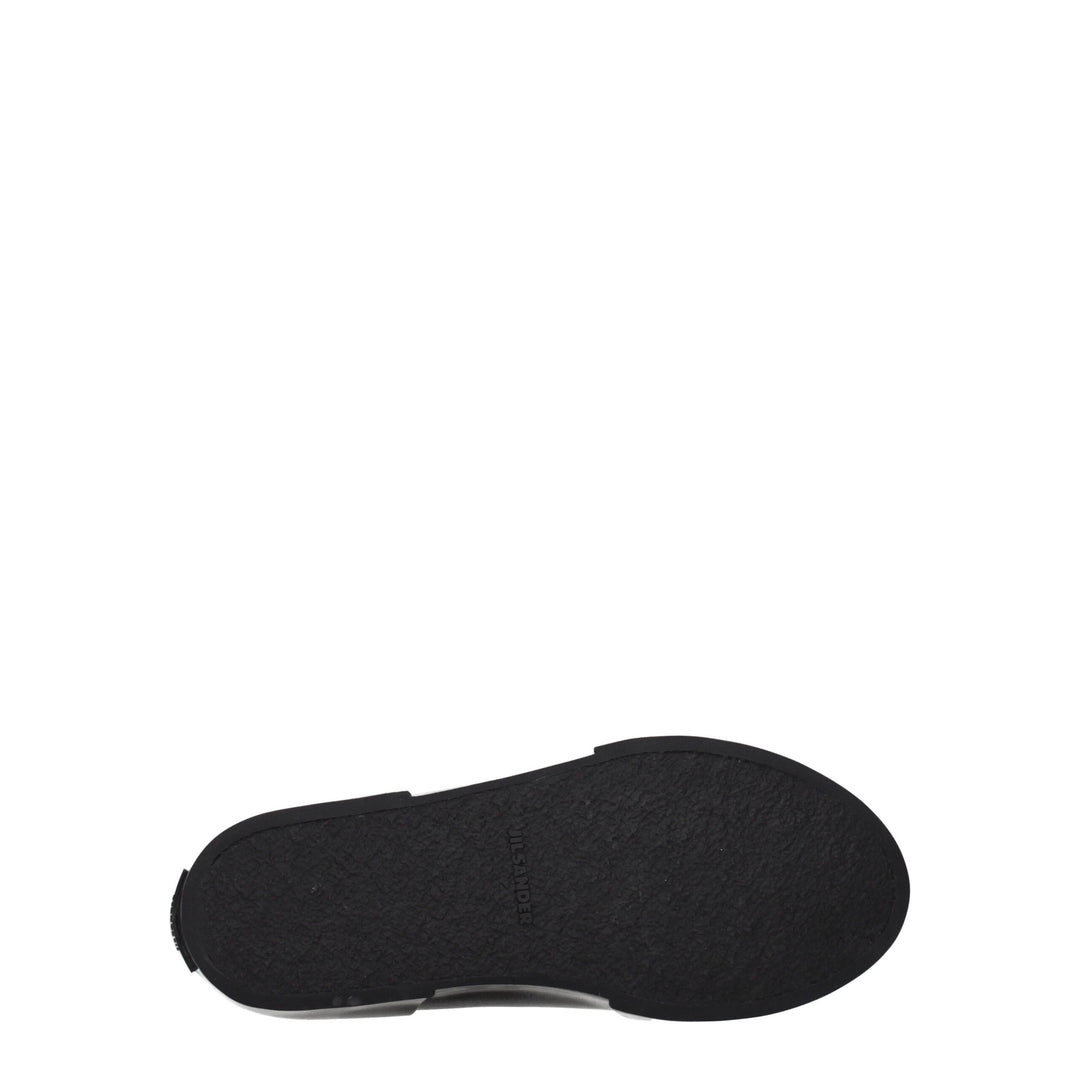 Black Fabric Sneakers