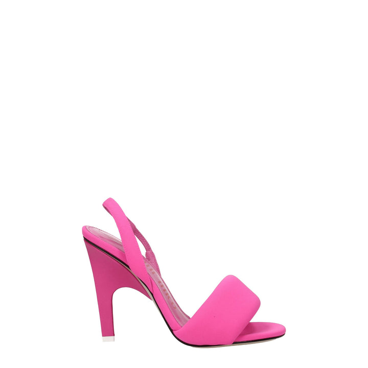 Pink Fabric Sandal