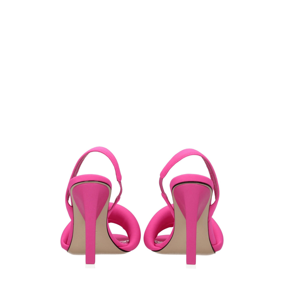 Pink Fabric Sandal