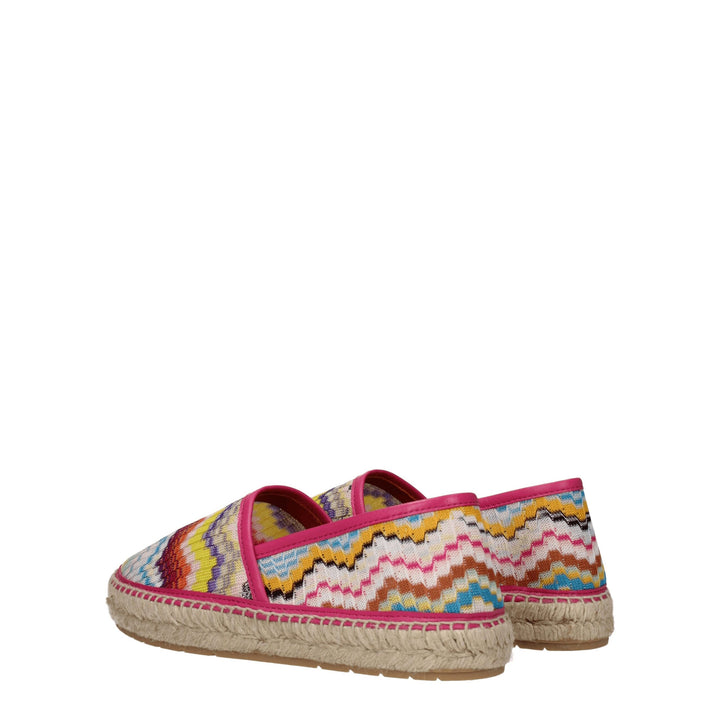 Multicolor Fabric Espadrille