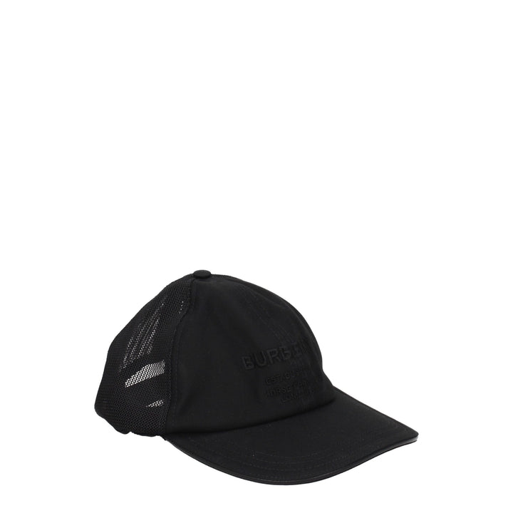Black Cotton Hat