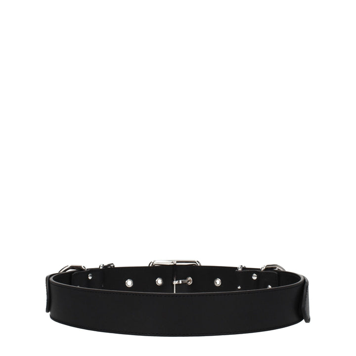 Black Leather Belt