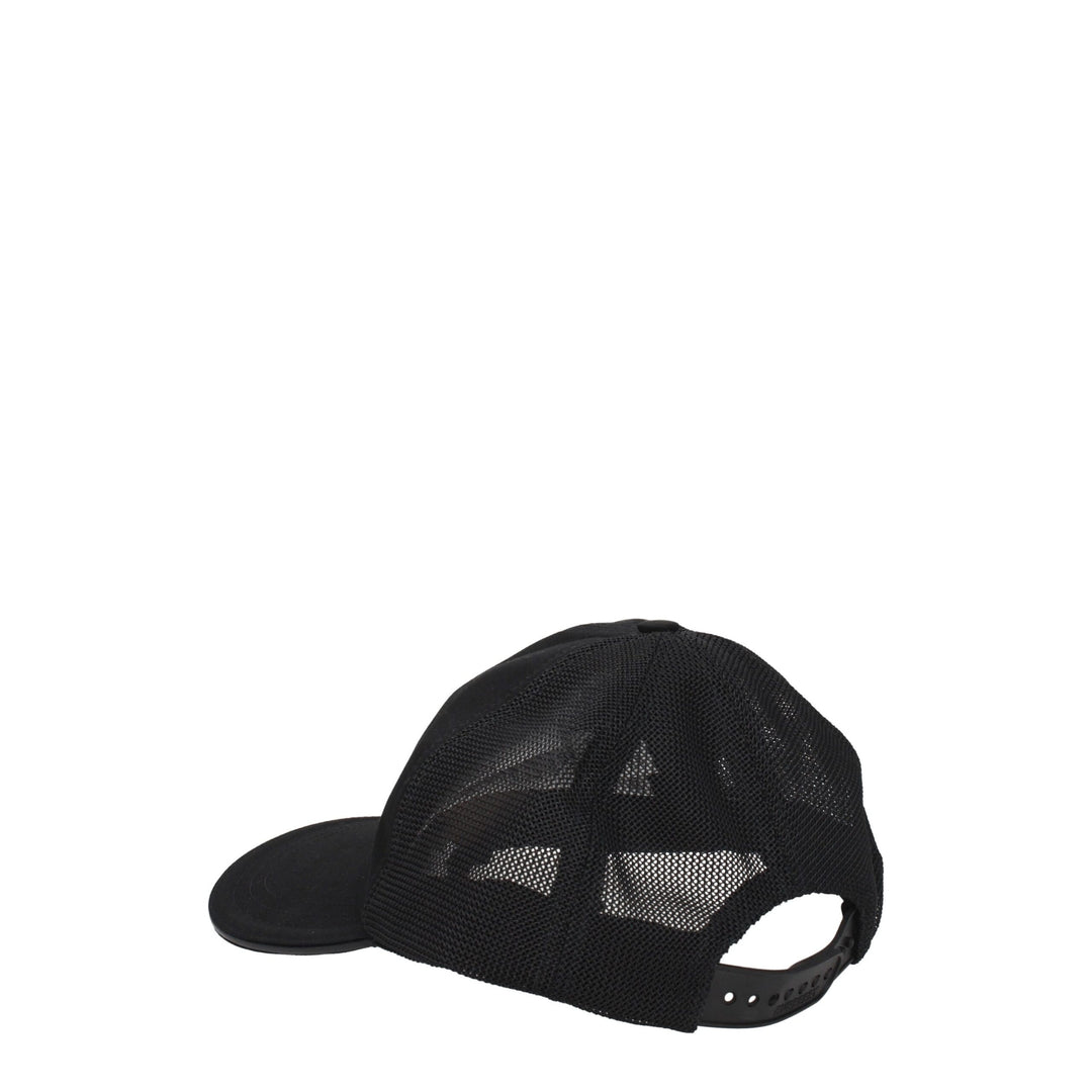 Black Cotton Hat