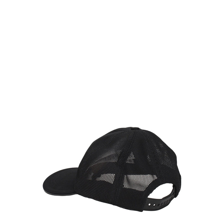 Black Cotton Hat