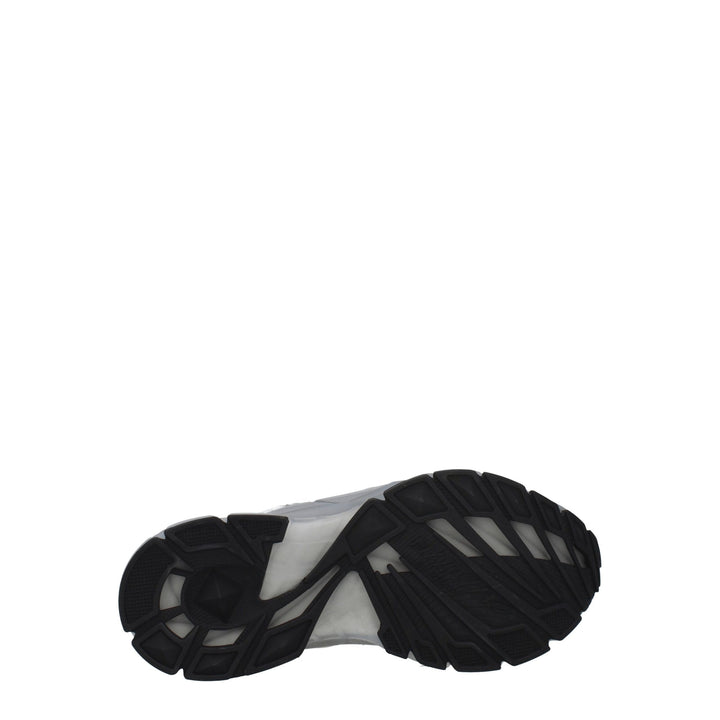 Gray Fabric Sneakers