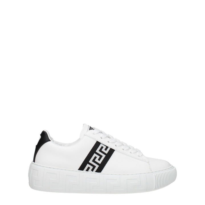 White Leather Sneakers