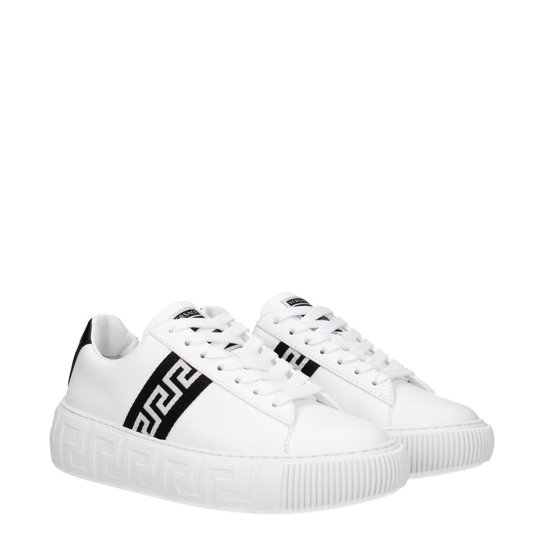 White Leather Sneakers