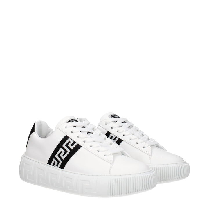 White Leather Sneakers